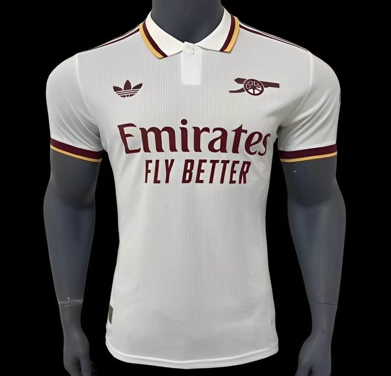 Arsenal White and Maroon Special Vapor Jersey
