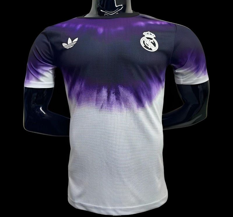 Real Madrid Black, Purple and White Special Vapor Jersey