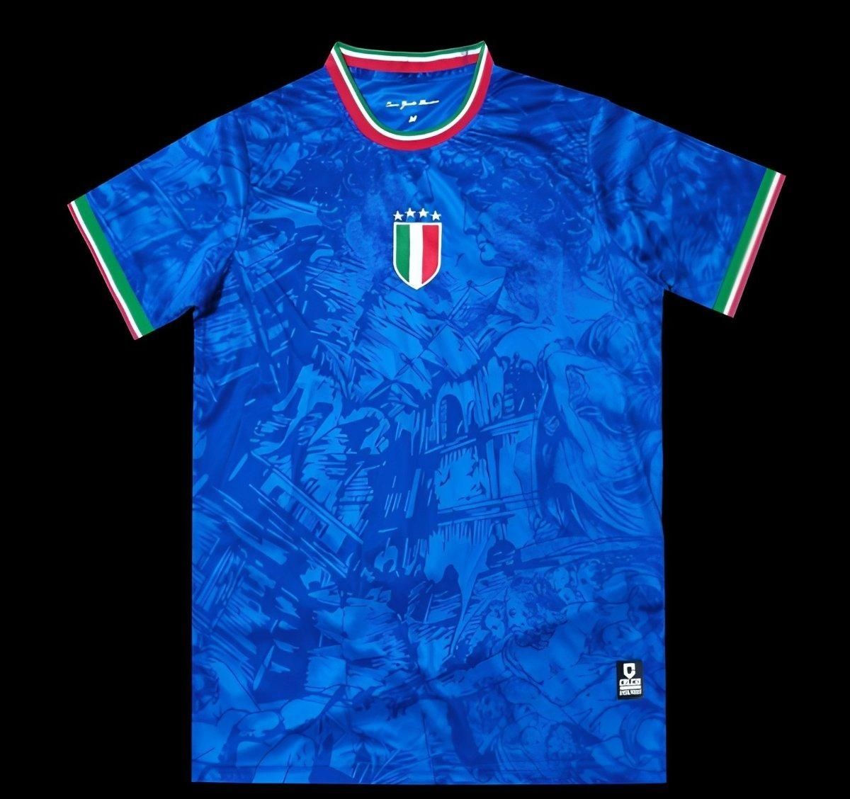 Italy Blue Special Stadium Jersey Italy Blue Special Stadium Jersey