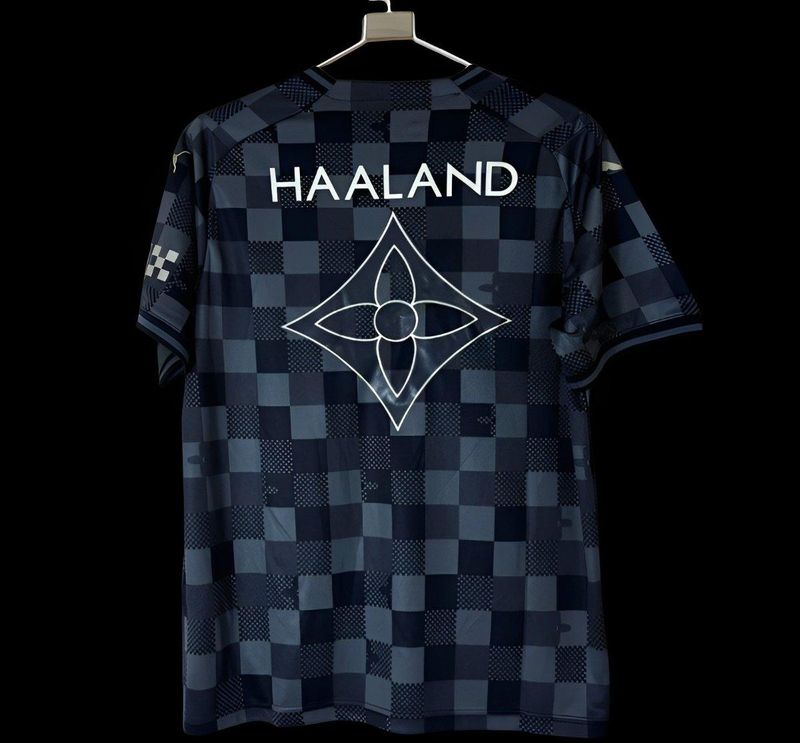 Manchester City Haaland Black Squares Special Jersey