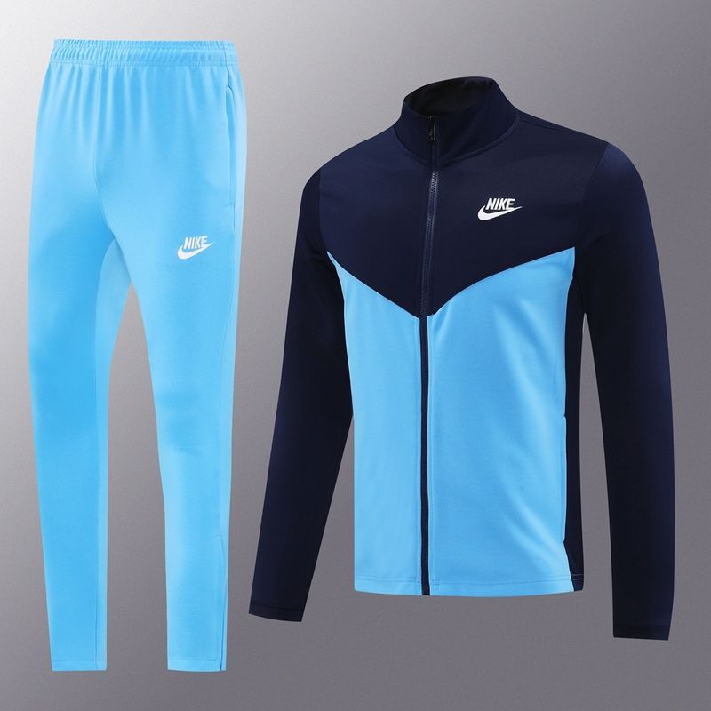 Nike Blue and Navy Tracksuit Set