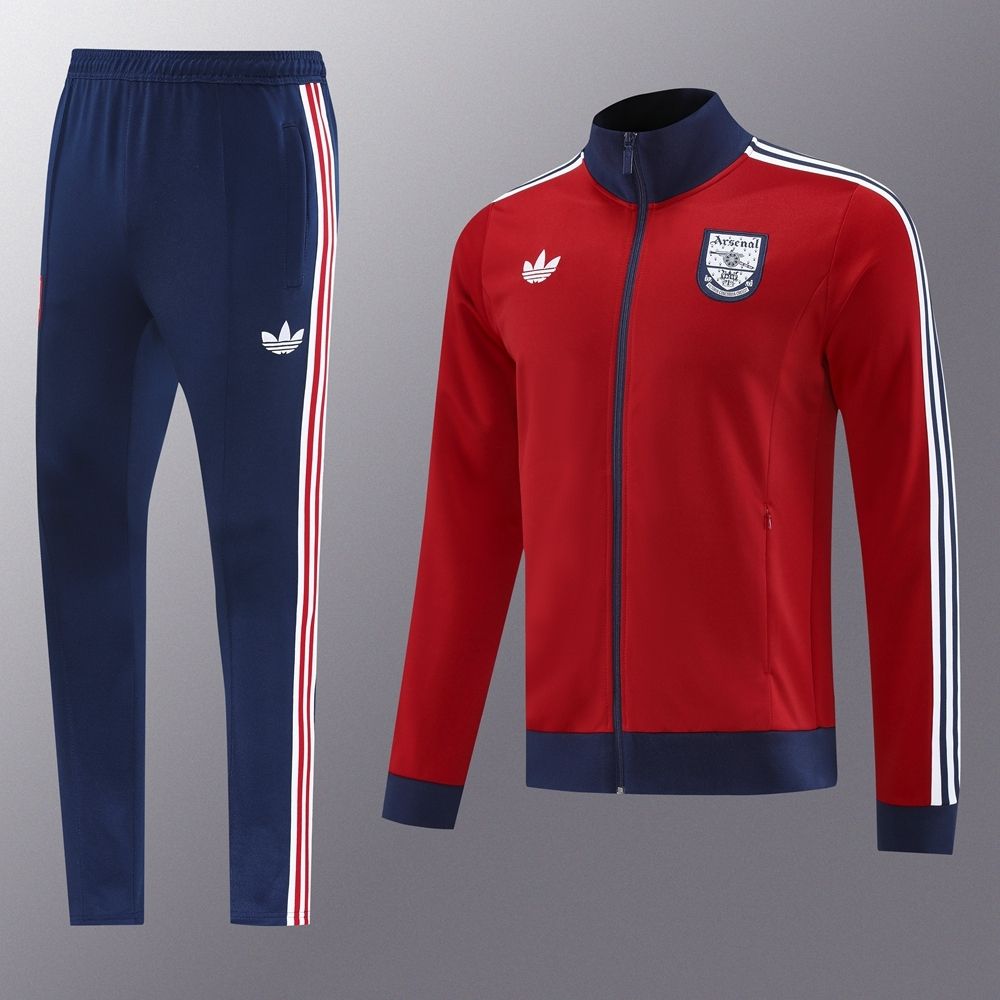 Arsenal Maroon and Navy Tracksuit Set Arsenal Maroon and Navy Tracksuit Set