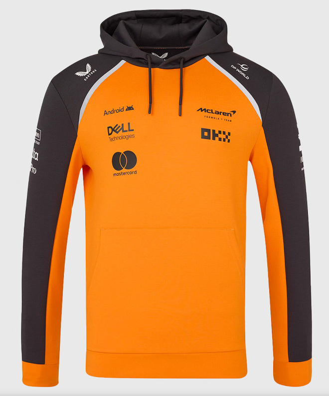 McLaren Orange Hooded Jacket 