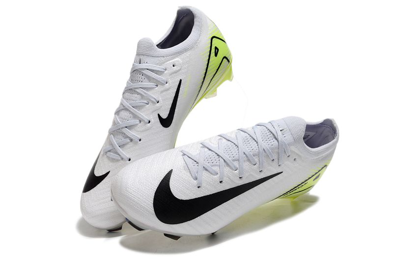 Air Zoom White and Yellow Soccer Boot