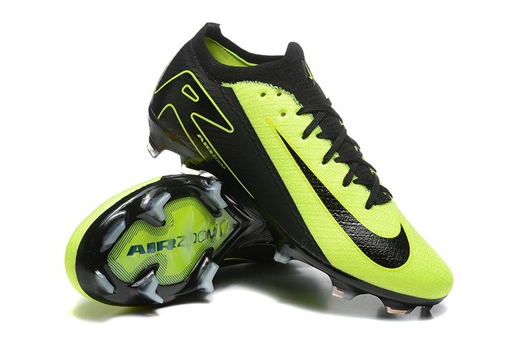 Air Zoom Black and Lime Soccer Boot