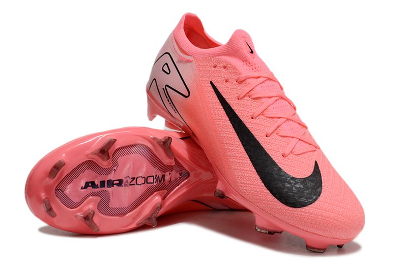 Air Zoom Pink and Black Soccer Boot