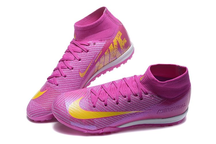 Air Zoom Purple Indoor High Top Soccer Boot