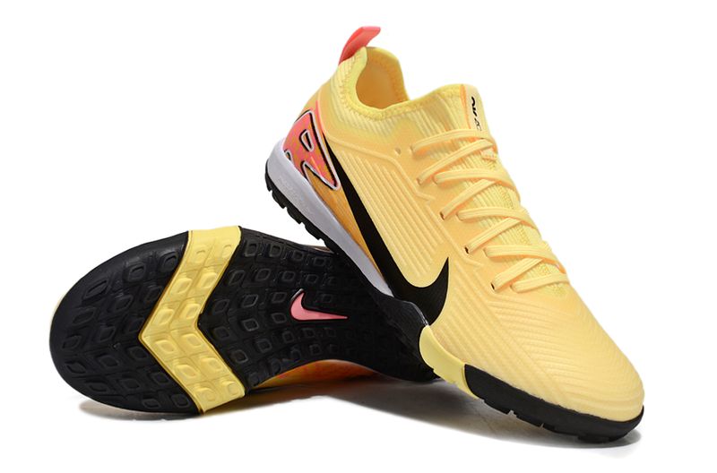 Air Zoom Mustard and Pink Indoor Soccer Boot