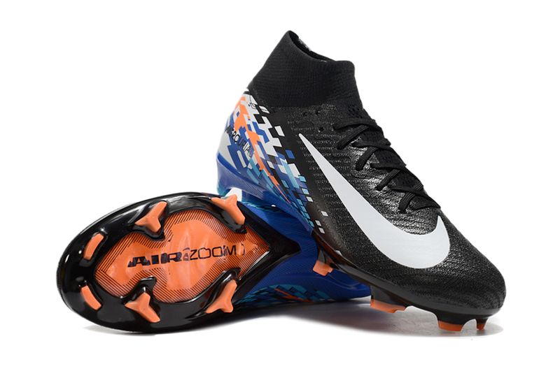 Air Zoom Black Mosaic High Top Soccer Boot