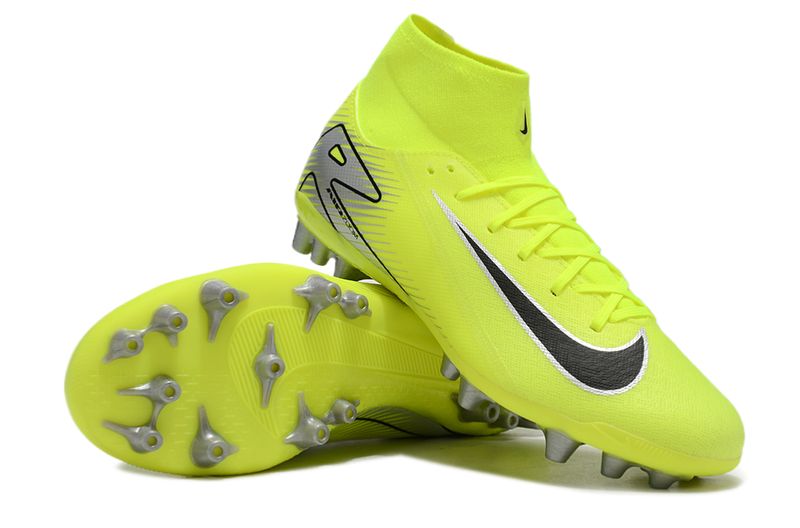 Air Zoom Yellow and Black High Top Soccer Boot