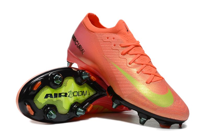 Air Zoom Orange and Lime Soccer Boot