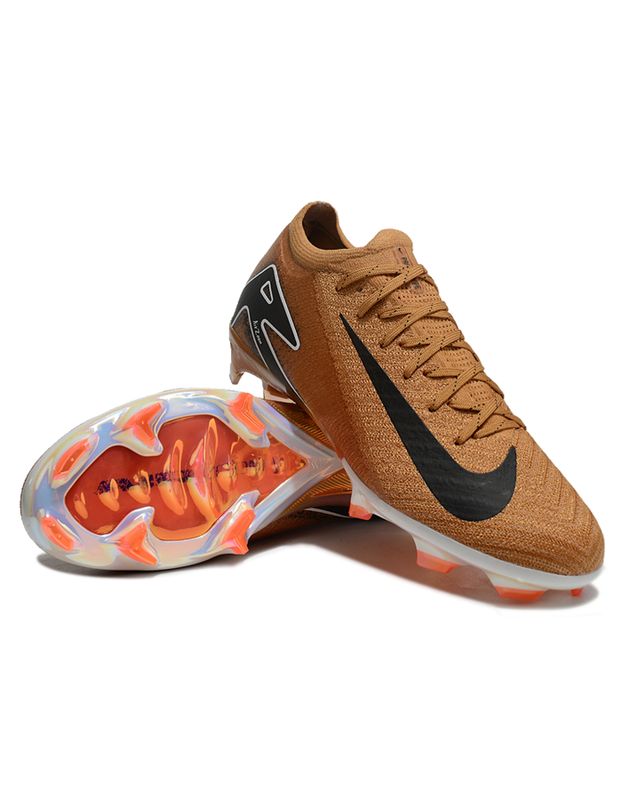Air Zoom Bronze and Black Soccer Boot