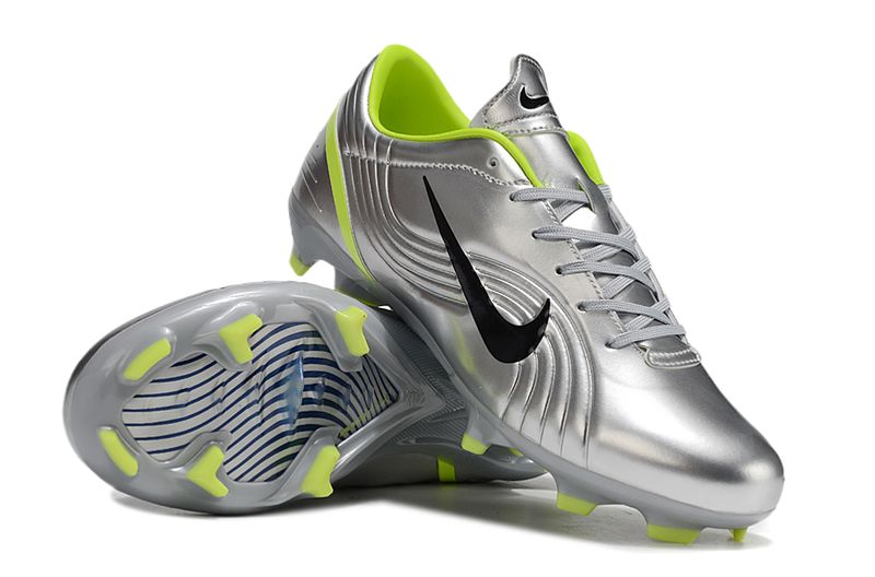 Air Zoom Silver Grey Soccer Boot