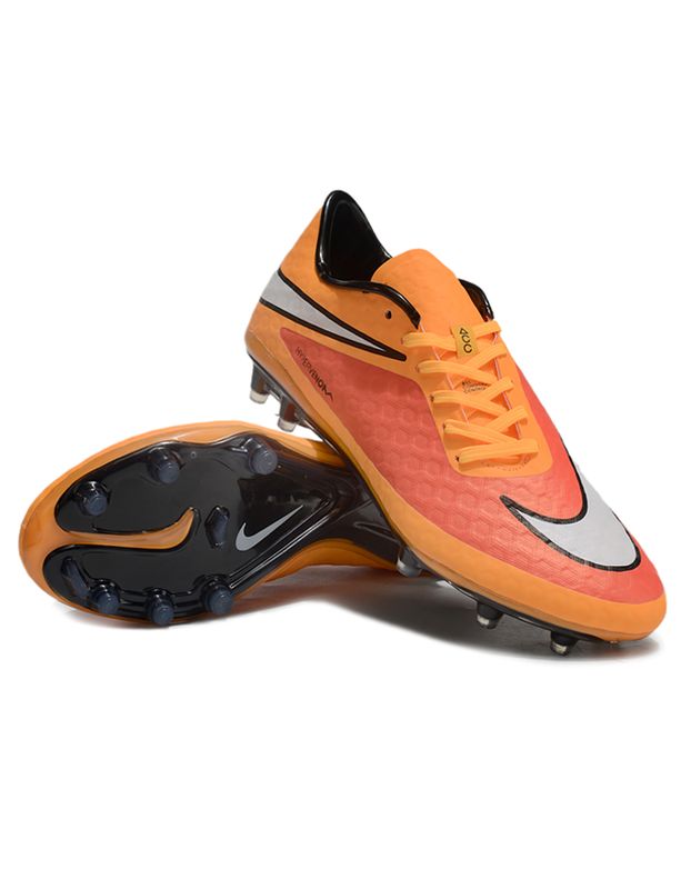 Phantom HyperVenom FG Orange and White Soccer Boot