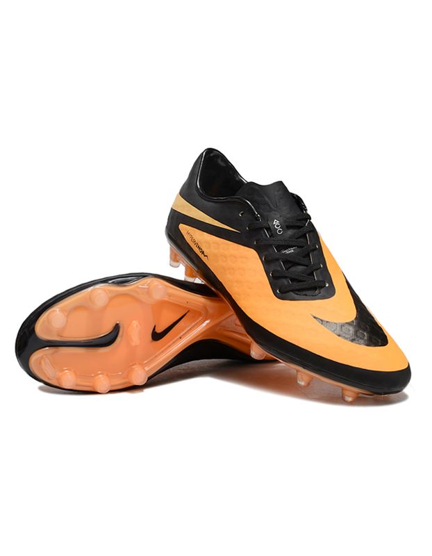 Phantom HyperVenom FG Orange and Black Soccer Boot