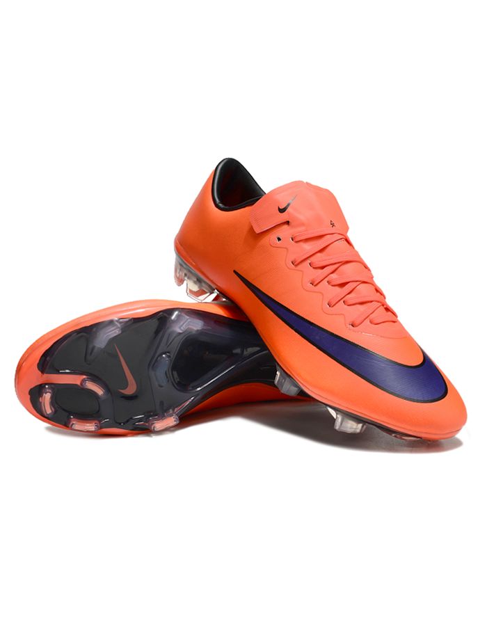Mercurial Vapor Orange and Purple Soccer Boot Mercurial Vapor Orange and Purple Soccer Boot