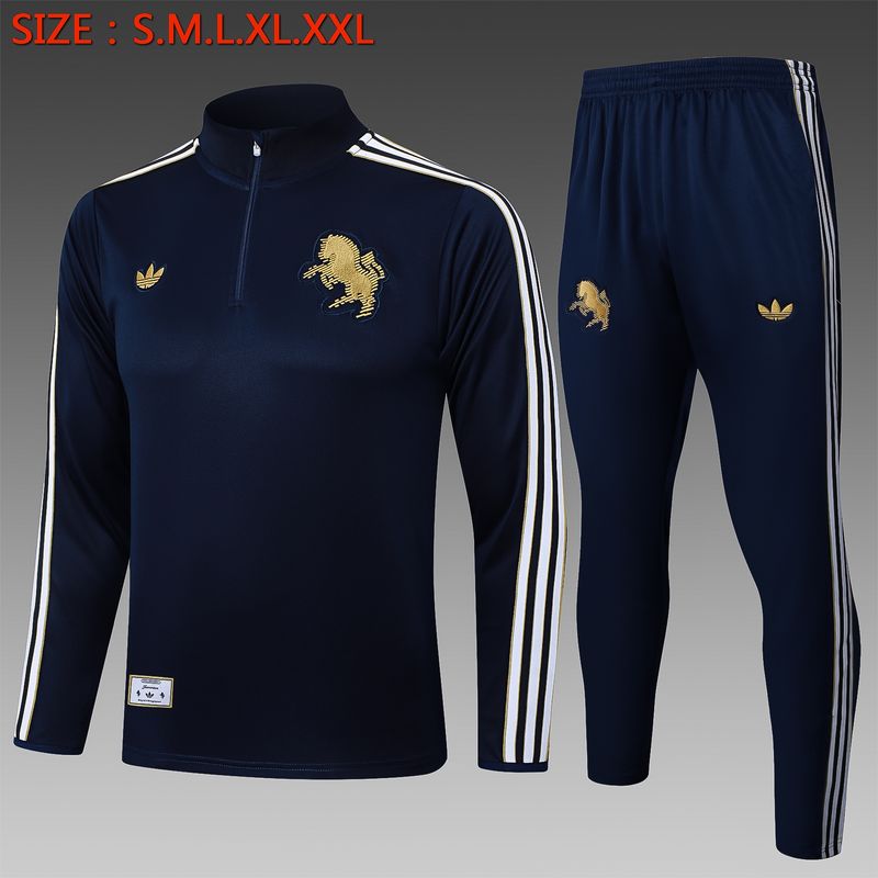Juventus Navy Long Sleeve Training Set 