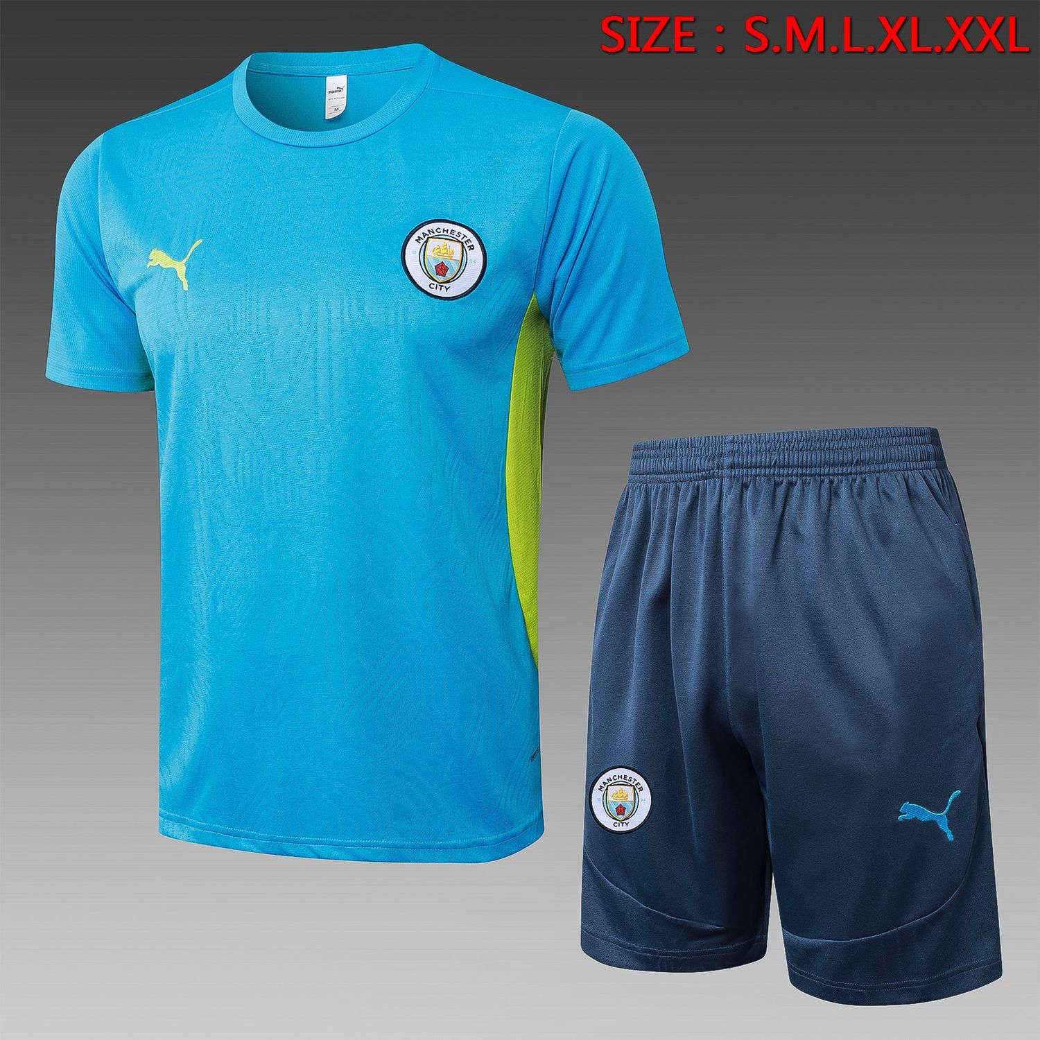 Manchester City Blue, Green and Navy Training Set Manchester City Blue, Green and Navy Training Set