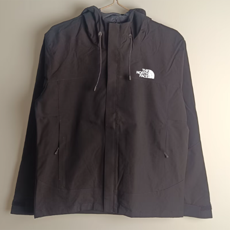The North Black Windbreaker The North Black Windbreaker