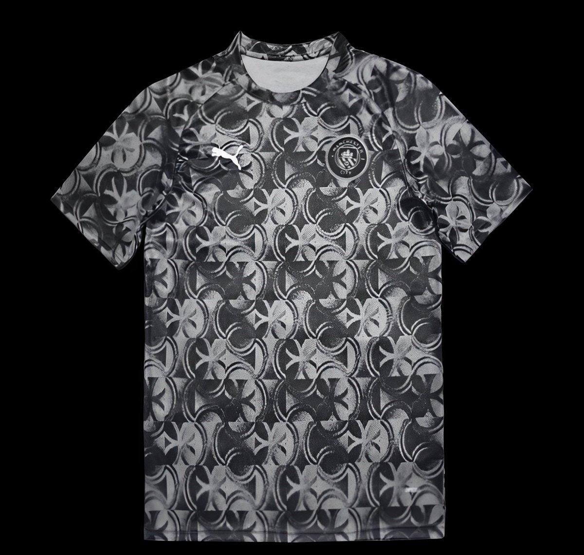 Manchester City Black and Grey Special Fan Jersey Manchester City Black and Grey Special Fan Jersey