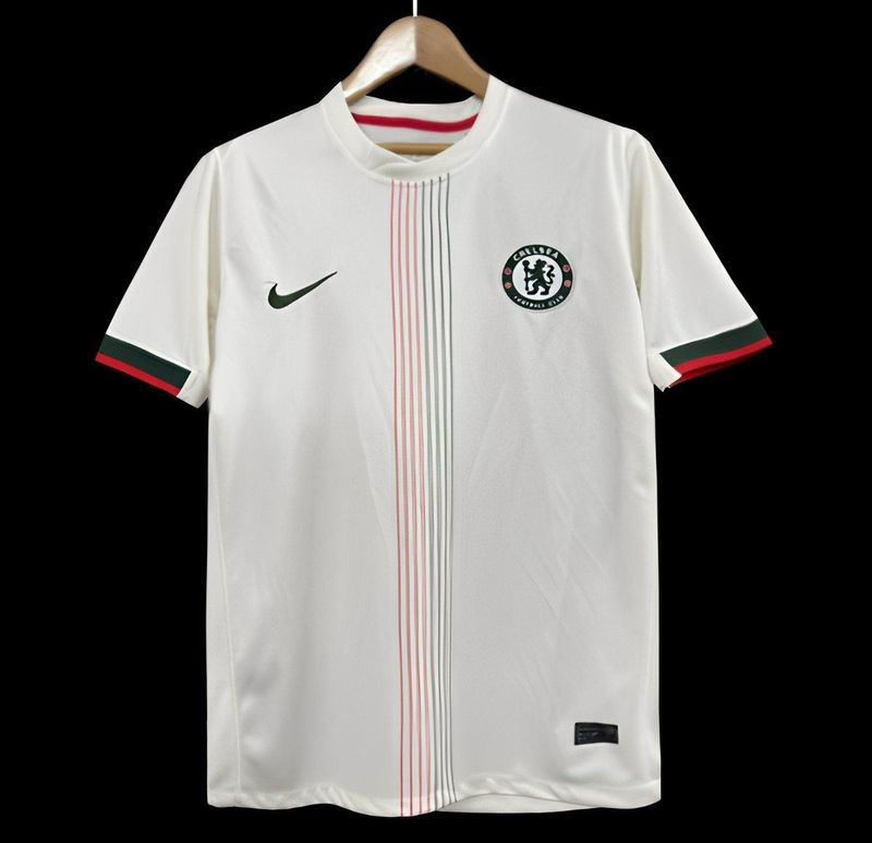 Chelsea White Stripe Special Fan Jersey