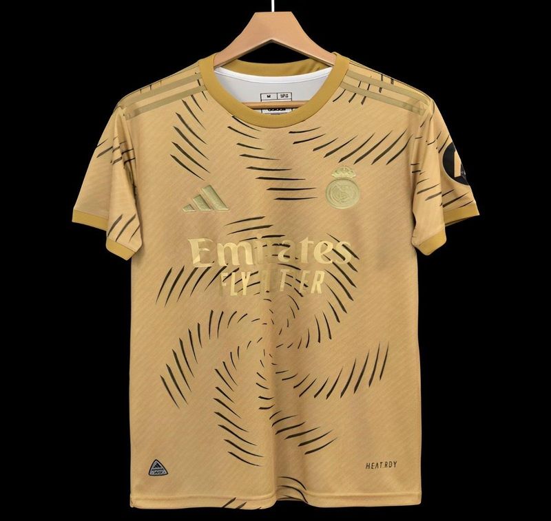 Real Madrid Tan Windmill Special Fan Jersey