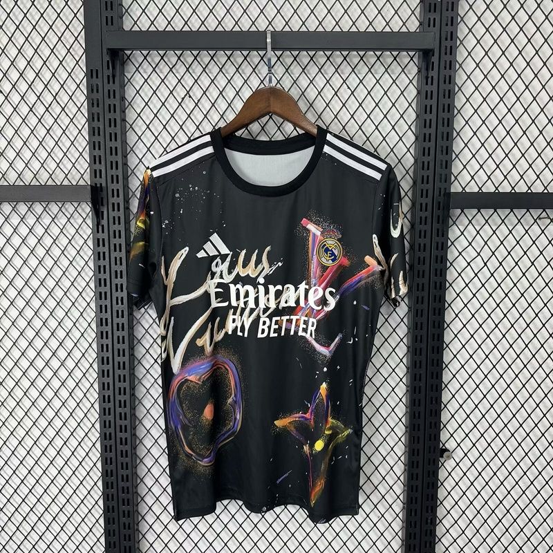 Real Madrid Blue Multiverse LV Special Fan Jersey Real Madrid Blue Multiverse LV Special Fan Jersey