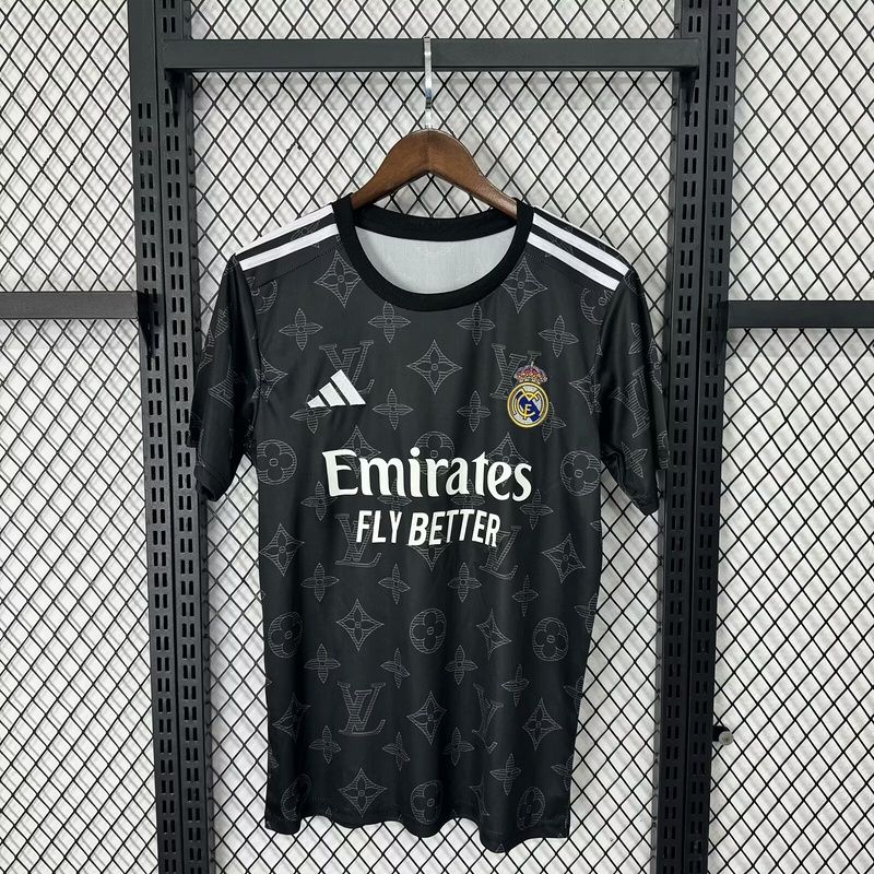 Real Madrid Black LV Special Fan Jersey