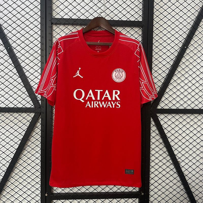PSG Red Special Fan Jersey PSG Red Special Fan Jersey