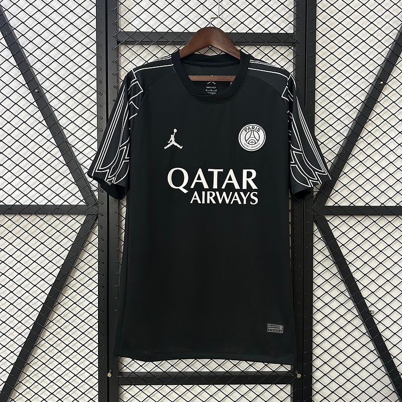 PSG Black Special Fan Jersey PSG Black Special Fan Jersey