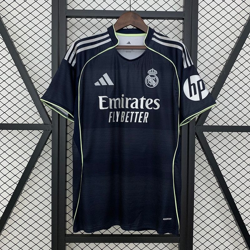Real Madrid Navy and Pastel Green Special Fan Jersey