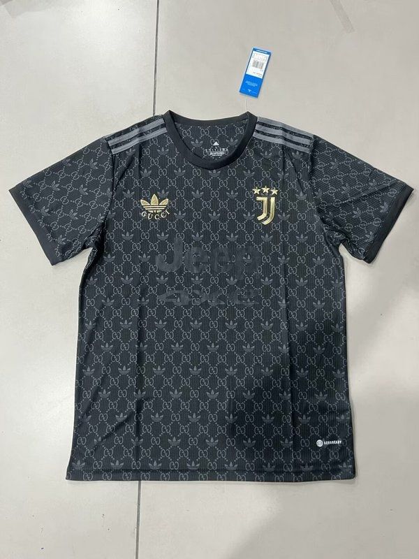 Juventus Black Gucci Special Fan Jersey Juventus Black Gucci Special Fan Jersey
