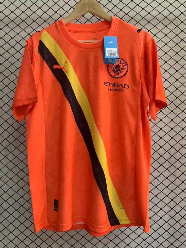 Manchester City Orange Special Fan Jersey Manchester City Orange Special Fan Jersey