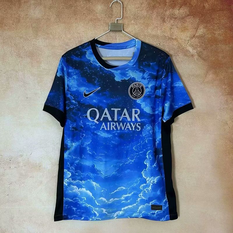 PSG Blue Night Skies Special Fan Jersey PSG Blue Night Skies Special Fan Jersey