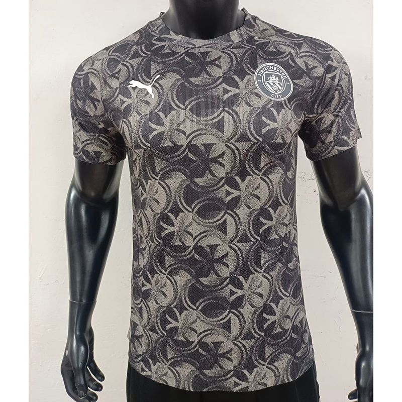 Manchester City Black and Mocha Special Vapor Jersey