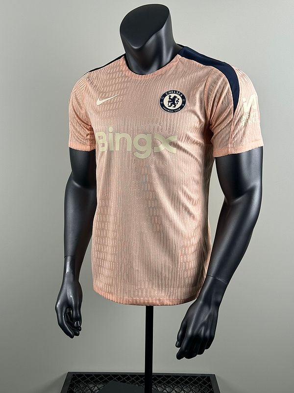 Chelsea Peach and Black Special Vapor Jersey Chelsea Peach and Black Special Vapor Jersey