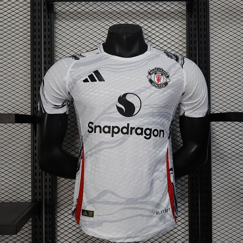 Man United White and Red Special Vapor Jersey Man United White and Red Special Vapor Jersey