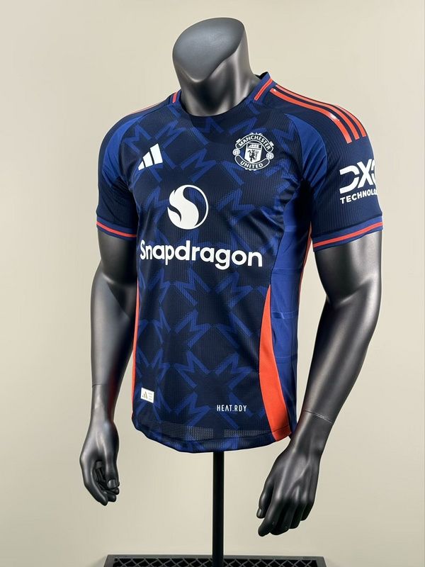 Man United Navy and Orange Special Vapor Jersey Man United Navy and Orange Special Vapor Jersey
