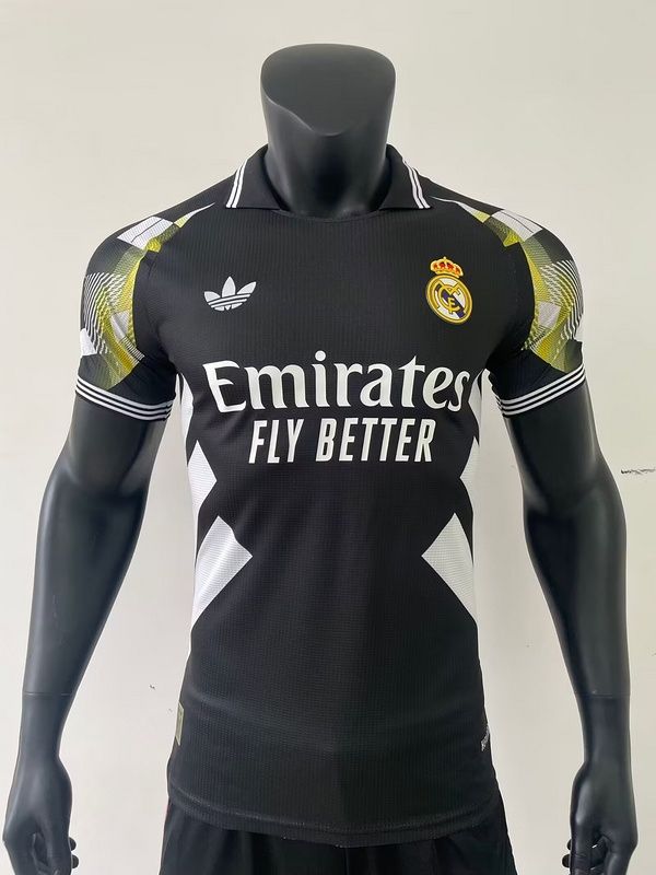 Real Madrid Black, White and Yellow Special Vapor Jersey