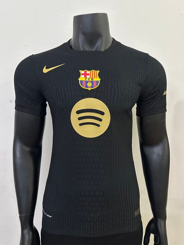 Barcelona Black and Tan Special Vapor Jersey Barcelona Black and Tan Special Vapor Jersey