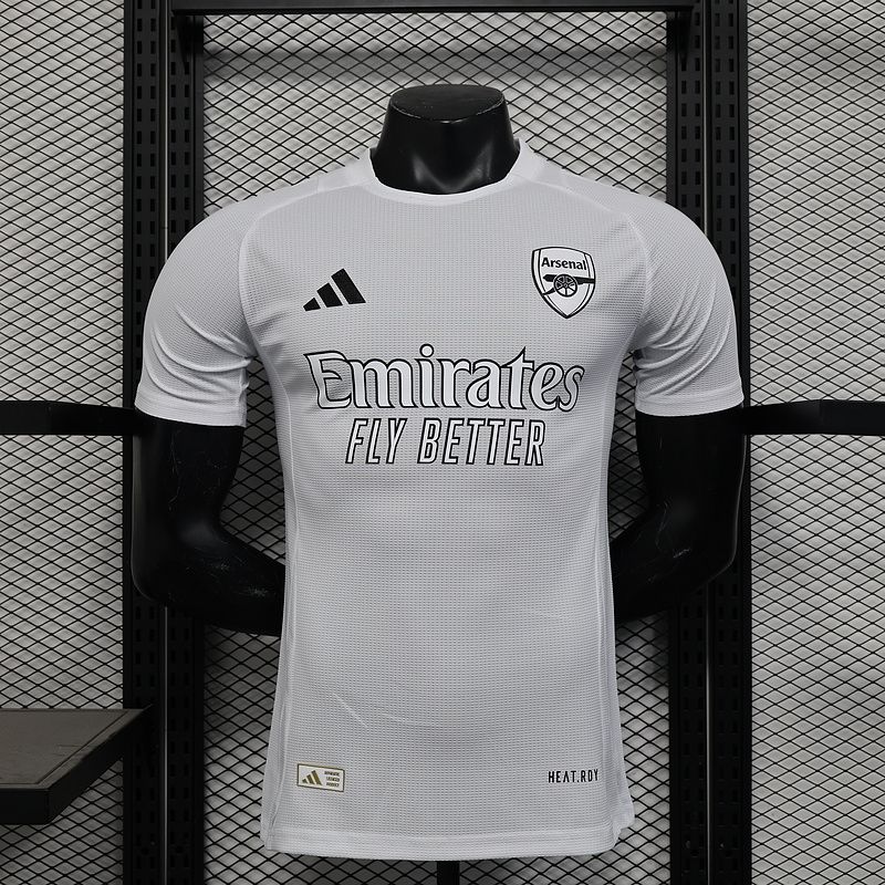 Arsenal White and Black Special Vapor Jersey