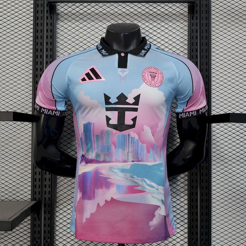 Inter Miami Blue and Pink City Special Vapor Jersey