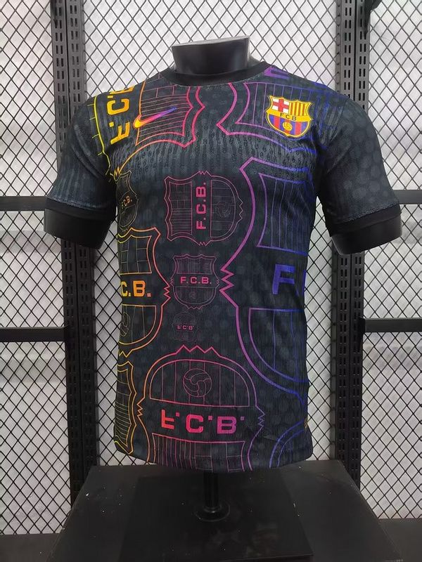 Barcelona Black and Neon Special Vapor Jersey