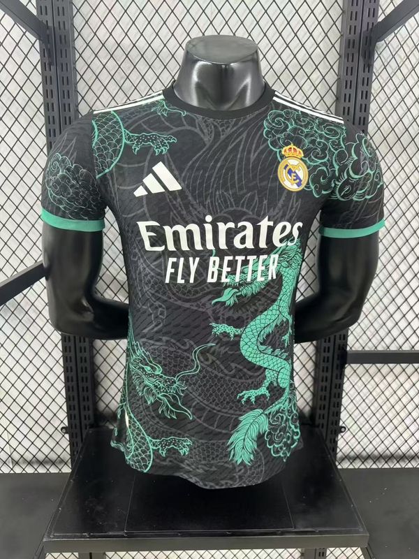 Real Madrid Black and Green Special Vapor Jersey