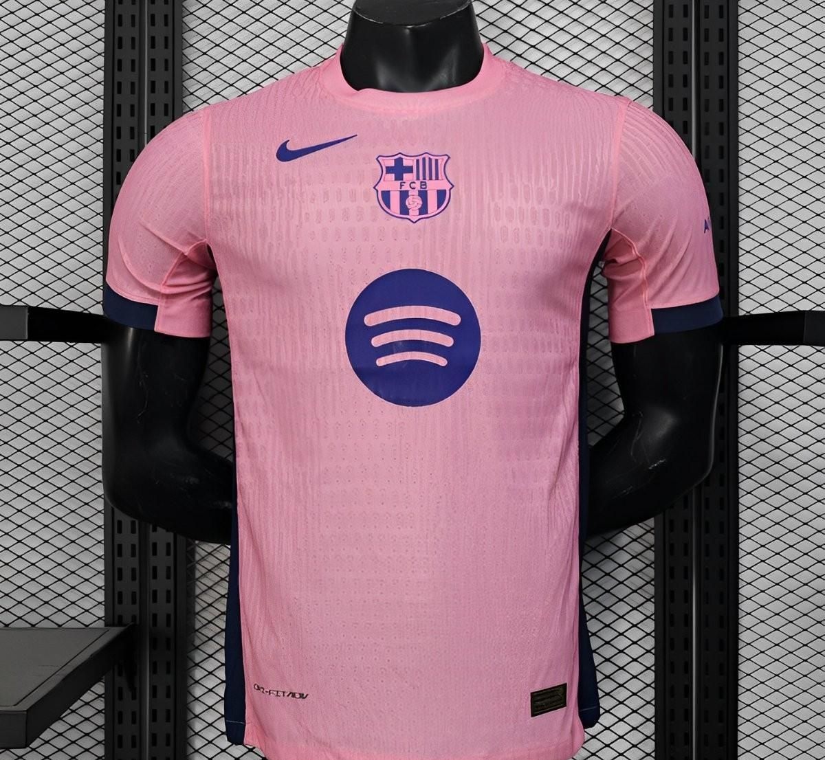 Barcelona Pink and Blue Special Vapor Jersey Barcelona Pink and Blue Special Vapor Jersey