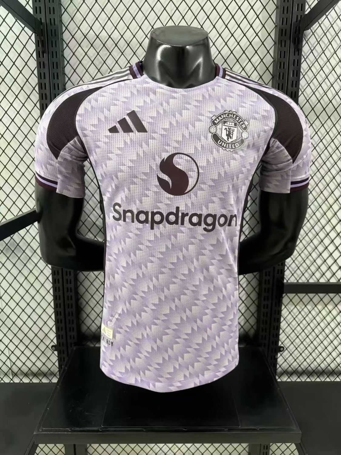 Man United Lavender and Black Special Vapor Jersey Man United Lavender and Black Special Vapor Jersey