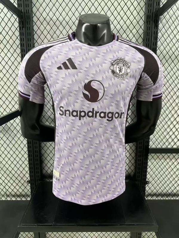 Man United Lavender and Black Special Vapor Jersey
