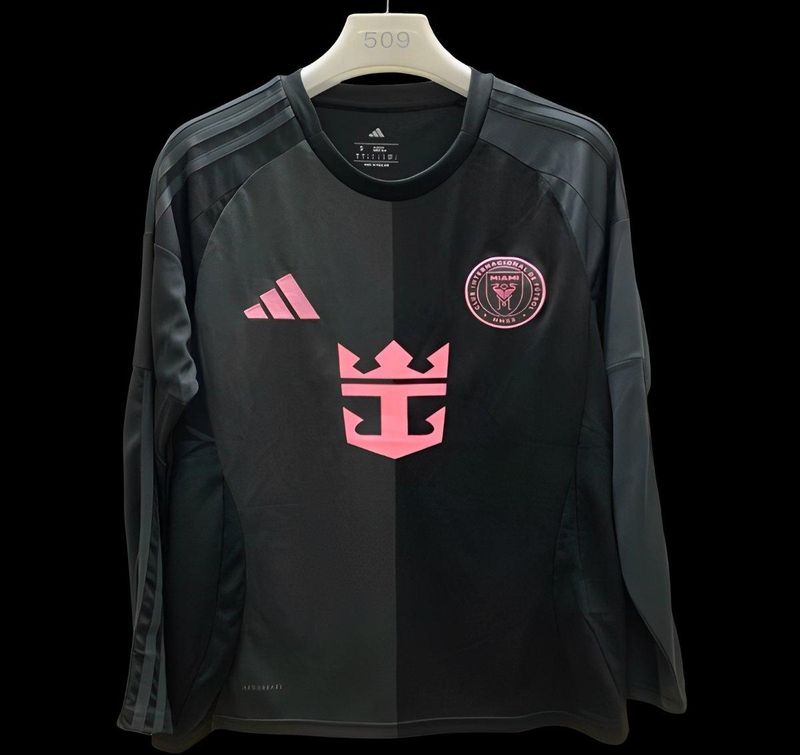 Inter Miami Away Long Sleeve Fan Jersey