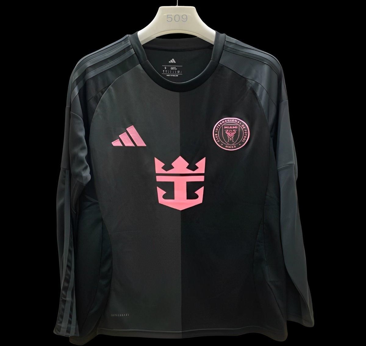 Inter Miami Away Long Sleeve Fan Jersey