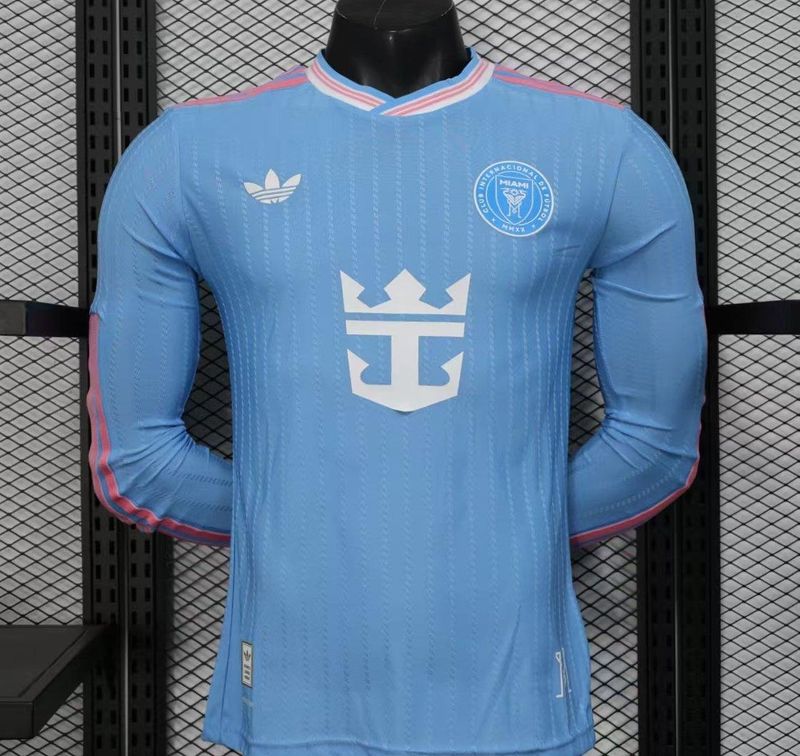Inter Miami Third Long Sleeve Player Jersey